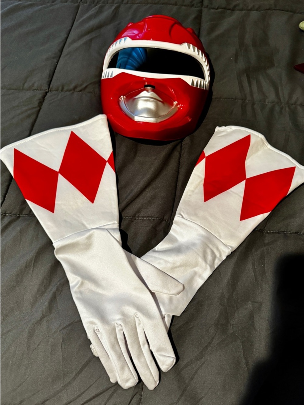 Red Ranger Adult Large Costume - Power Ranger Red - Picture 3 of 7